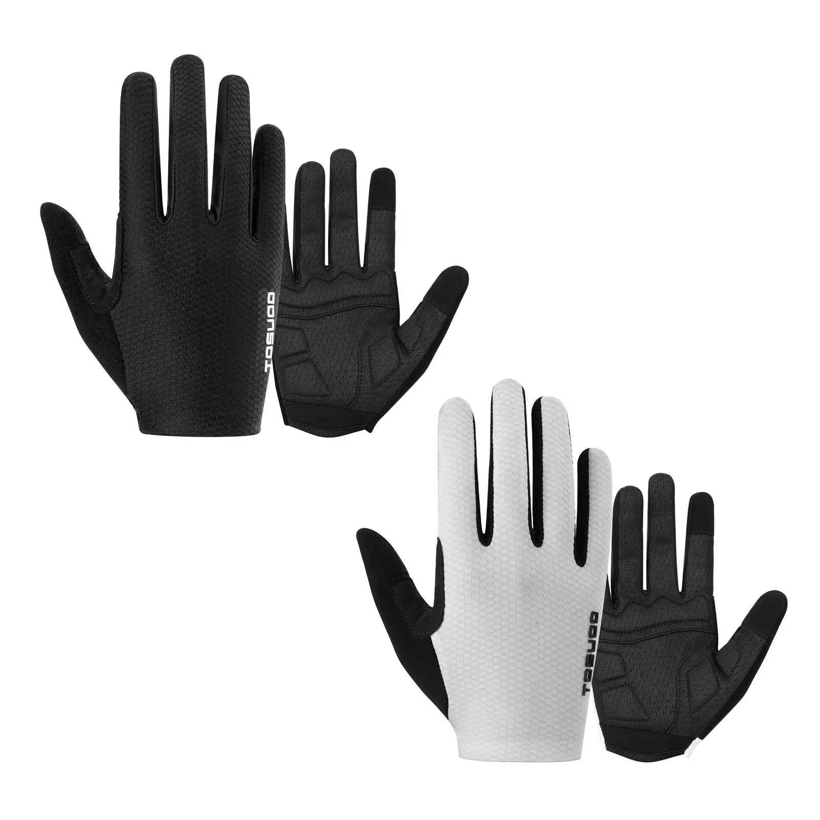 AliExpress TOSUOD Touch Screen Spring Summer Cycling Gloves Breathable Shock-Absorbing Palm Pad Unisex Bicycle Gloves