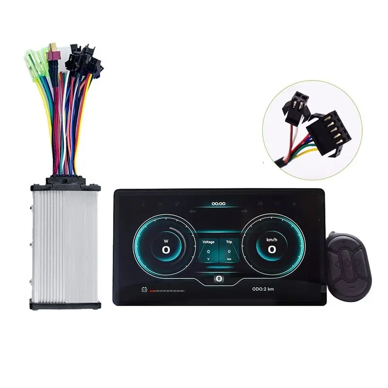 A29F-H8 Electric Bicycle Lcd Display+Controller Screen Projection Navigation Digital Stopwatch Speedometer Ebike Meter