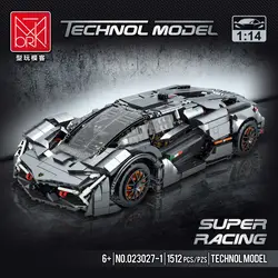 City Technical Lamborghinis Concept Racing Car Building Blocks Model Speed Sports Vehicle Assemble Moc Bricks Toy For Boys Gifts