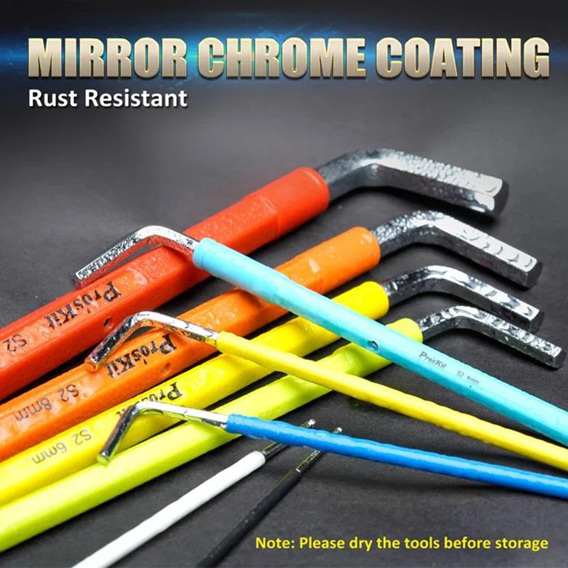 Pro'skit 9Pcs Color…