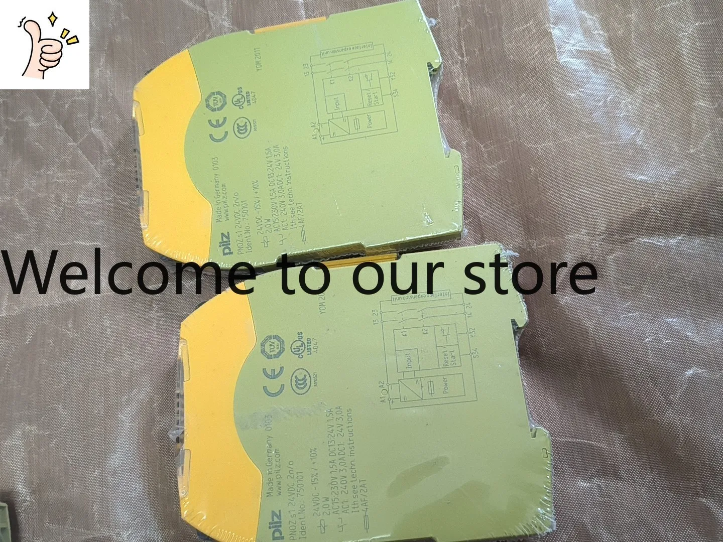 The Price Is Out, And The Remaining 6 Pieces Of Pilz Safety Relay S1 750101 Are Installed! Low Price