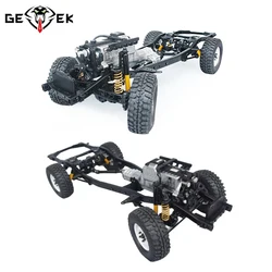 RCRUN RUN80 1/10 RC Crawler LC80 Chassis Kit with Adjustable Wheelbase Realism Scale Off-Road Truck Model
