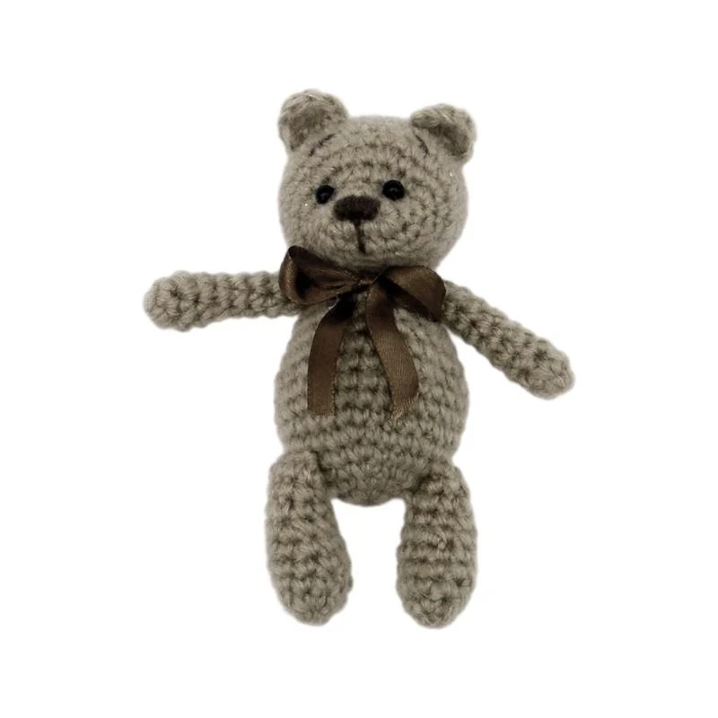 J15U الرضع التصوير الدعائم الكروشيه دمية دب الوليد استوديو الصور اكسسوارات الانتحال الدعائم استحمام الطفل حفلة الولادة ديكور