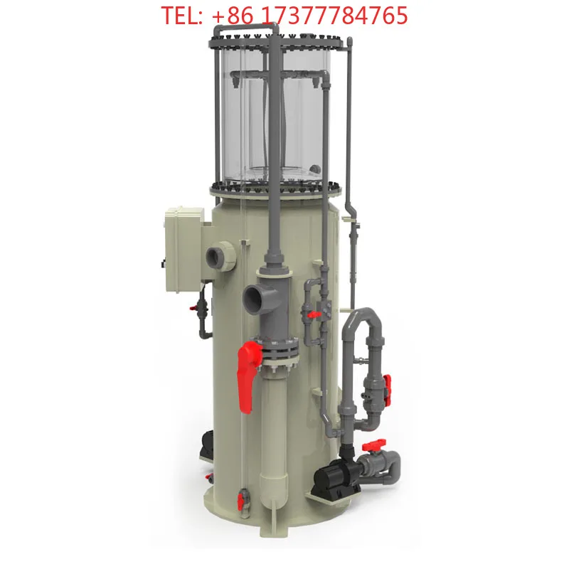 STP 600 High-Efficiency Protein Skimmer For Freshwater & Saltwater Aquaculture Pond Water Cycle Management For Fish & Shrimp