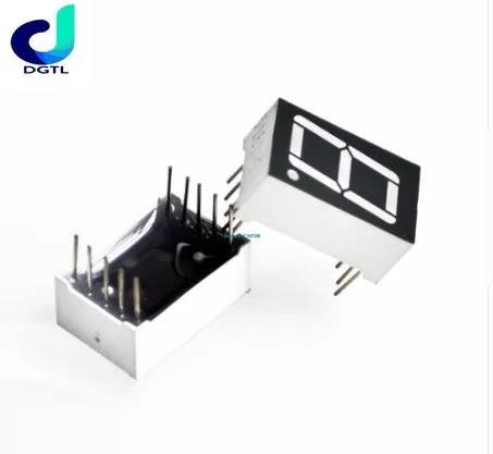 0,56 polegadas 7 segmentos 1bit 2bit 3bit 4bit tubo digital vermelho cátodo comum display de dígitos LED