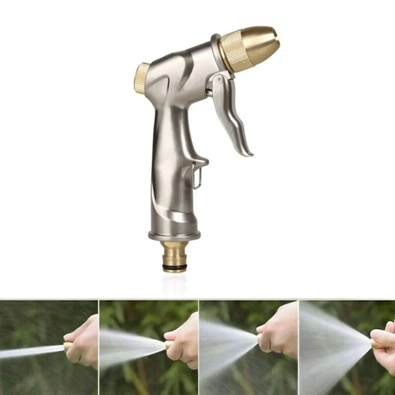 

High-Pressure Water Gun For Cleaning Car Wash Machine Garden Watering Hose Nozzle Sprinkler Foam Water Gun