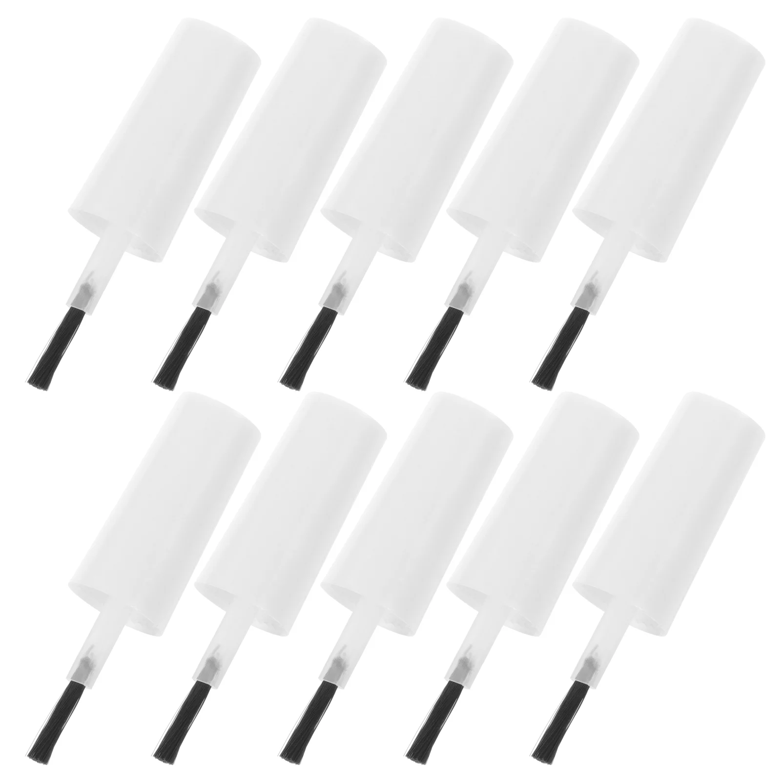 

20 Pcs Nail Polish Replacement Brush Bottle Caps Gel Disposable Manicure 700X150X150CM with White for Small