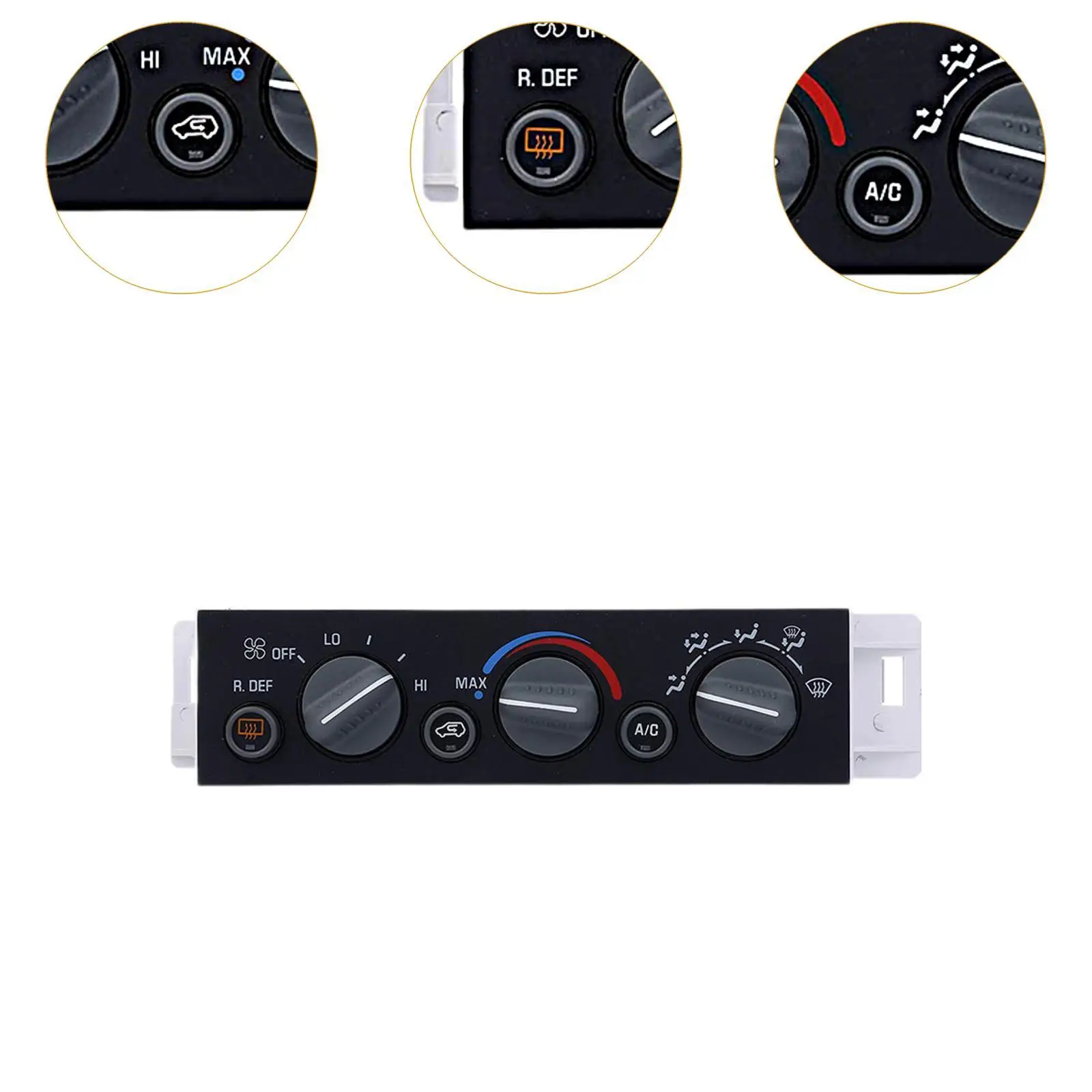 Painel de controle do aquecedor de ar condicionado 599-006 599006   para GMC Yukon