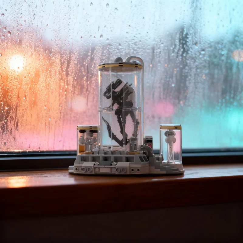 368pcs MOC Micro ALIENS Concept ART Series Model Building Blocks Architecture Toy Christmas Gifts DIY Creative Idea Education