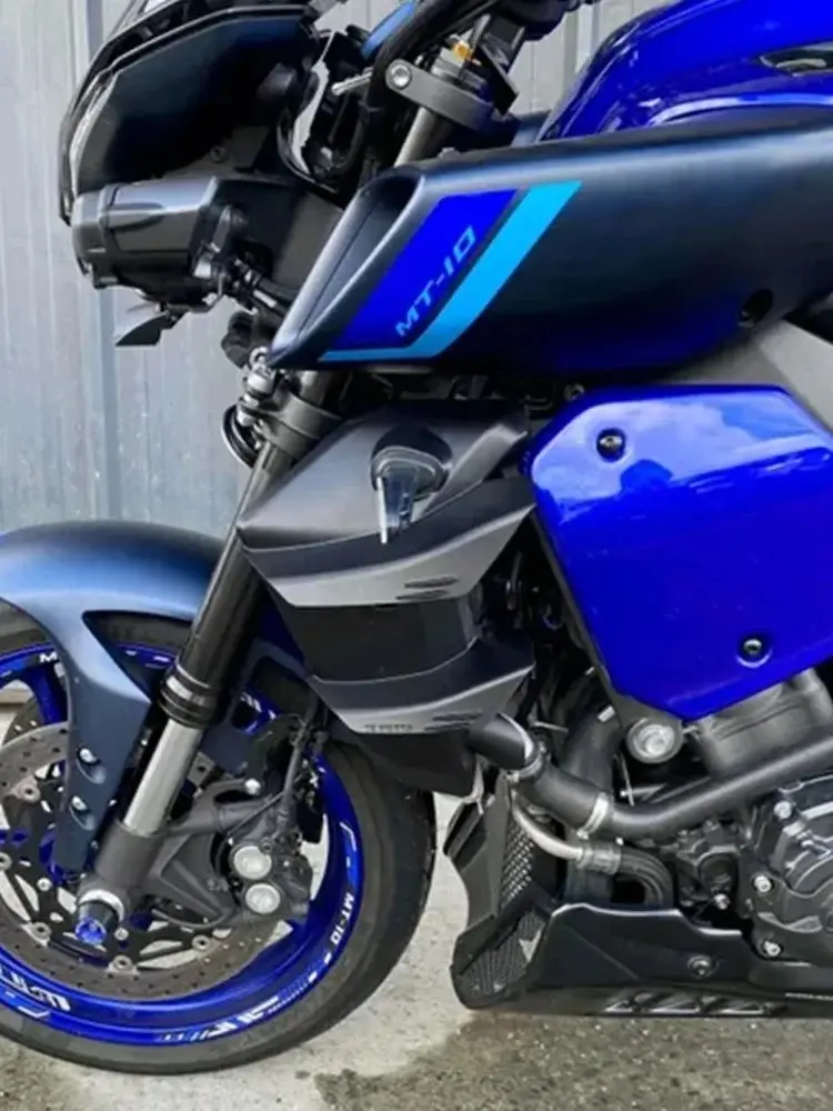 Voor YAMAHA MT-10 mt10 2022-2026 2025 2024 Side spoiler Motorfiets Radiator Zijplaat Frame Sliders Guard Protector Accessoires - afbeelding 2