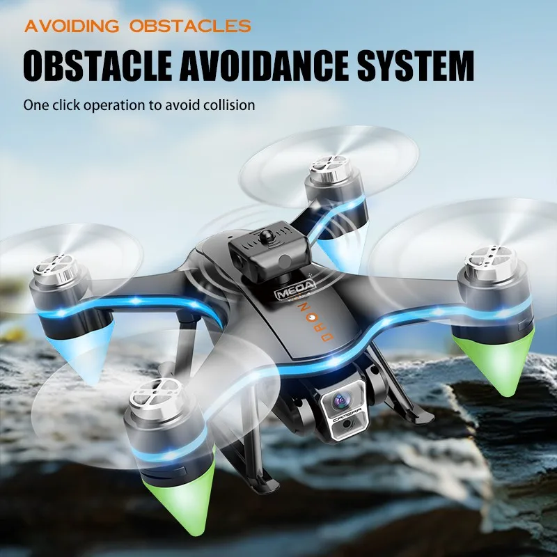 FPV RC 쿼드콥터 드론 360 플립 공중 드론 2개의 카메라 헤드리스 모드 성인용 항공 사진 초보자 장난감 ﻿