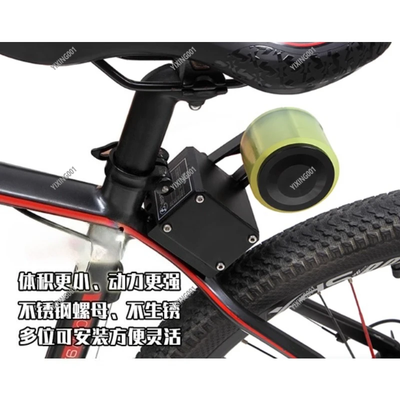 Mountain Bike Booster, Bicycle to Electric Conversion Accessory, No Battery, Bike Electric Assist Kit, DC 48V 350W