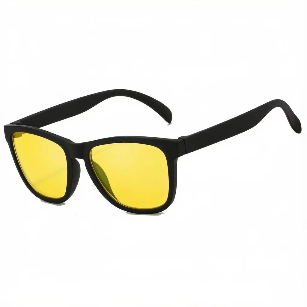 2Pcs Unisex Red Yellow Orange Tinted Anti Blue Light Glasses, Night Sleep Red Lens Filter Eyewear for Eye Strain Relief