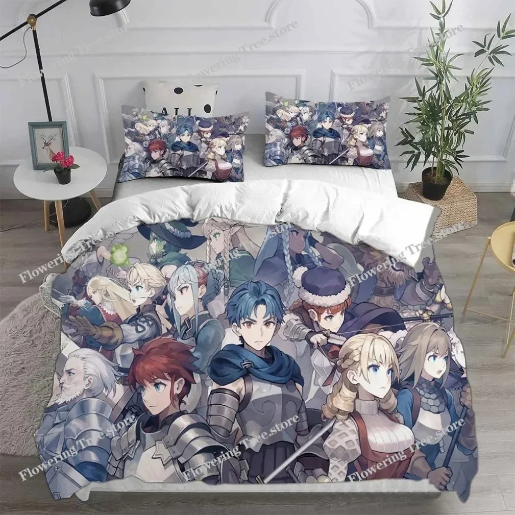 

Unicorn Overlord Bedding Sets,Game Themes Duvet Cover Comforter Quilt Bed Cover Kids Adult Size Bedroom Decoration