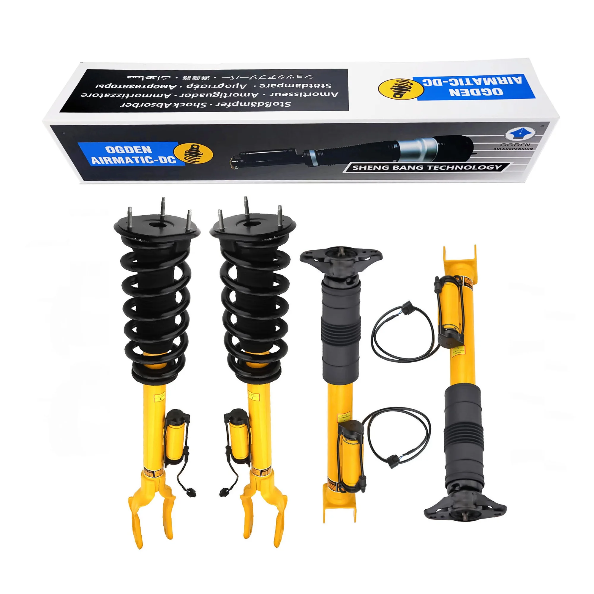 

OGDEN 4x Front Rear Shock Spring Struts Assys For Jeep Grand Cherokee SRT8 2012-2015 68139502AC 68139503AB 68139497AC 68139497AD