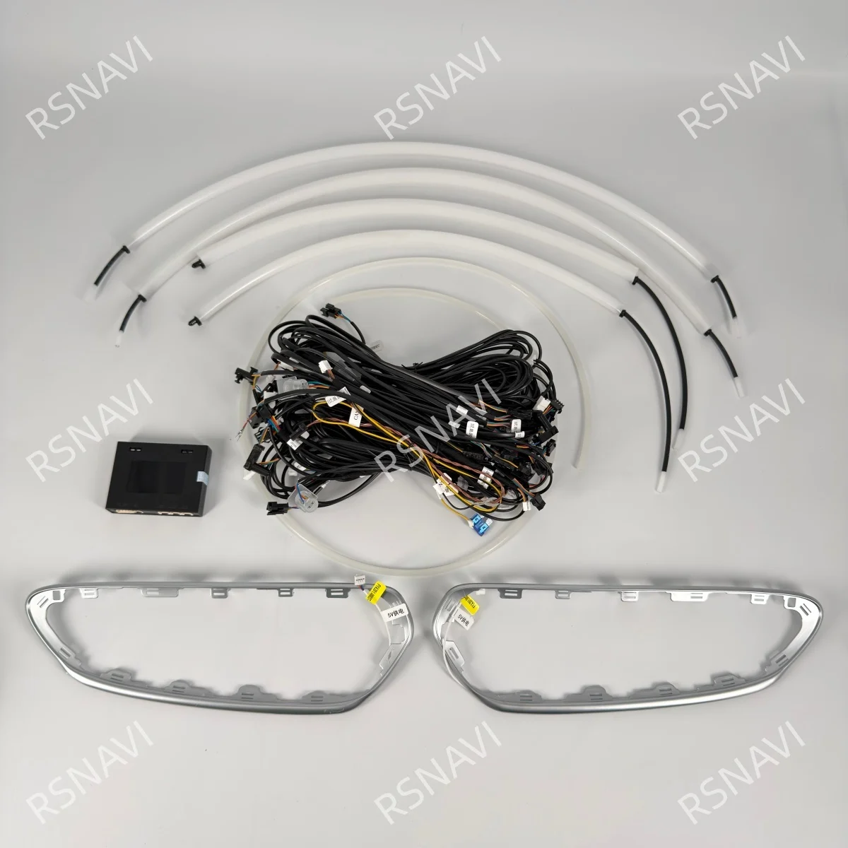 For Benz V-Class W447 V260 3/64 Colour Ambient Light LED VentRefit Accessory Turbine Air Outlet Nozzle Decorative Lamp Upgrade