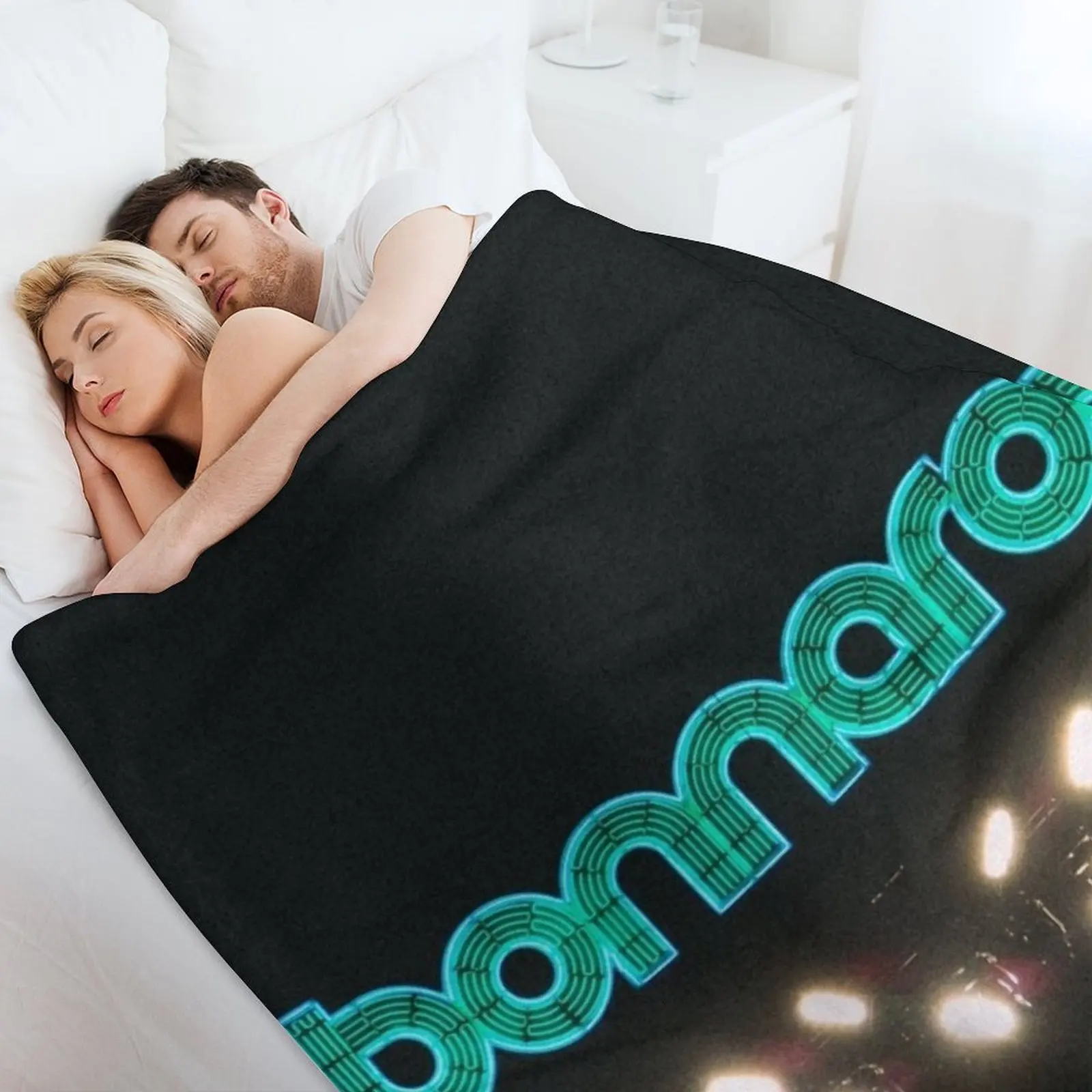 Bonnaroo What Stage 2015 صورة رمي بطانية نزهة أريكة سرير سرير بطانيات واحدة عصرية