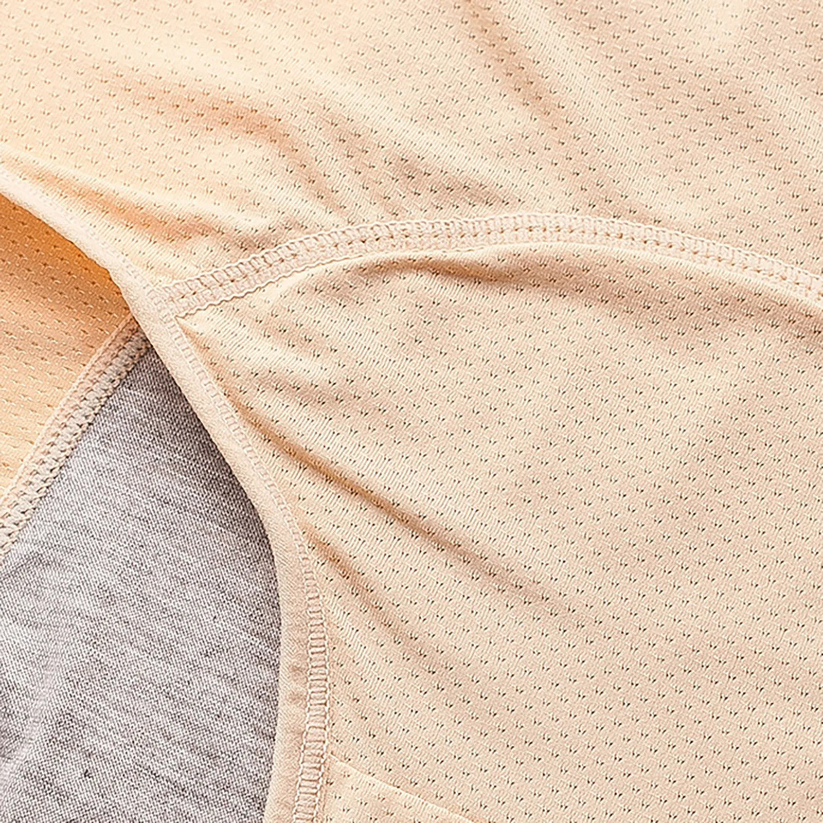 سراويل فسيولوجية كبيرة الحجم مانعة للتسرب قبل وبعد الحيض متوسطة عالية الخصر قابلة للتنفس ثقوب العمة السراويل الصحية U