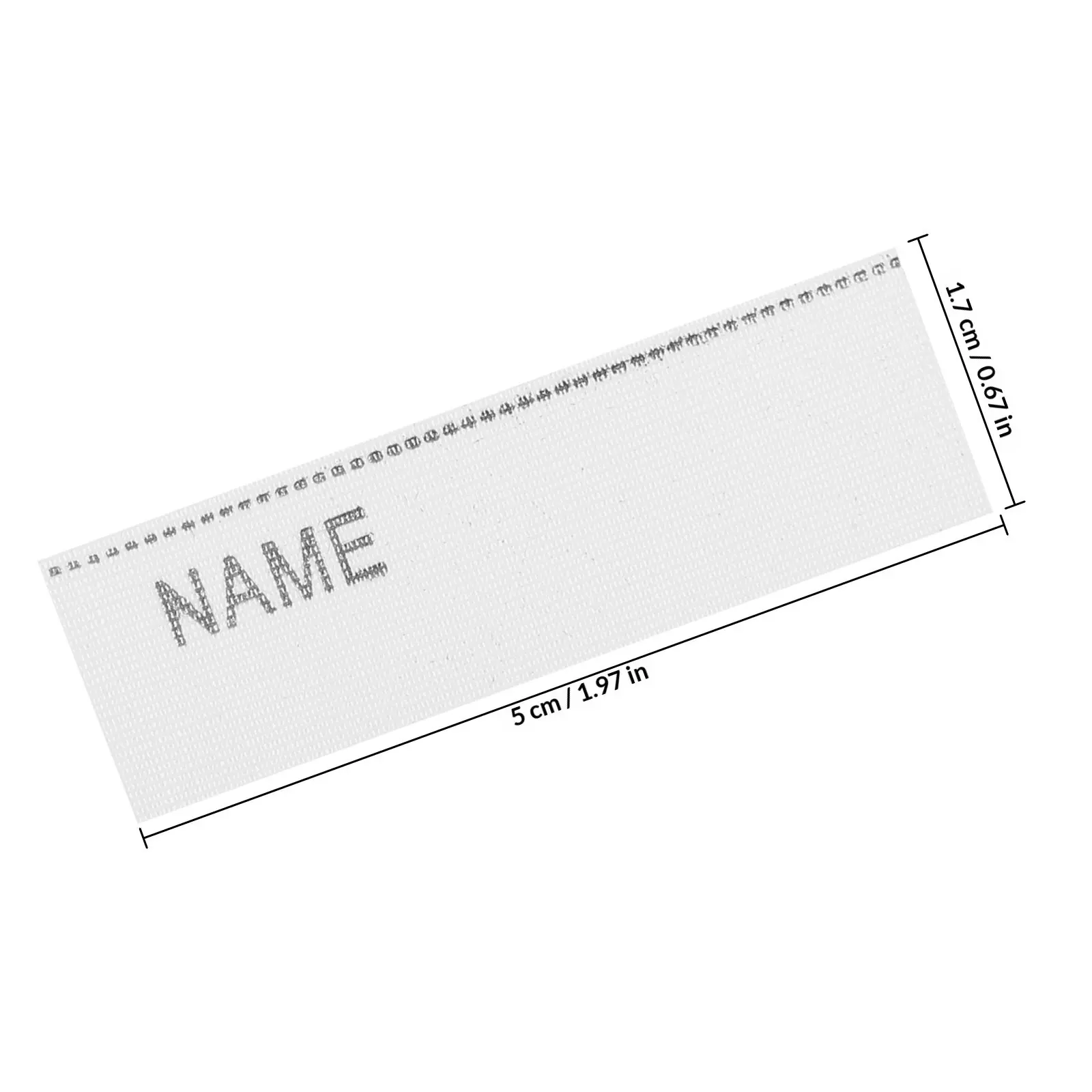 1Set Iron on Name Labels for Kids Clothes DIY Clothing Tags School Uniforms Children's Apparel Washable Fade Resistant Fabric