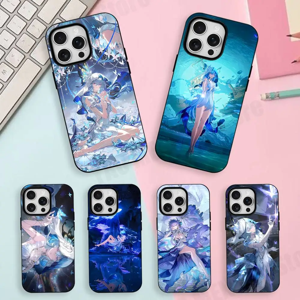 

The S-Shorekeeper Cartoon For Iphone 17,16,15,14,13,12,11 Pro Mini Max XS Case Frosted Magnetic Shockproof Cover
