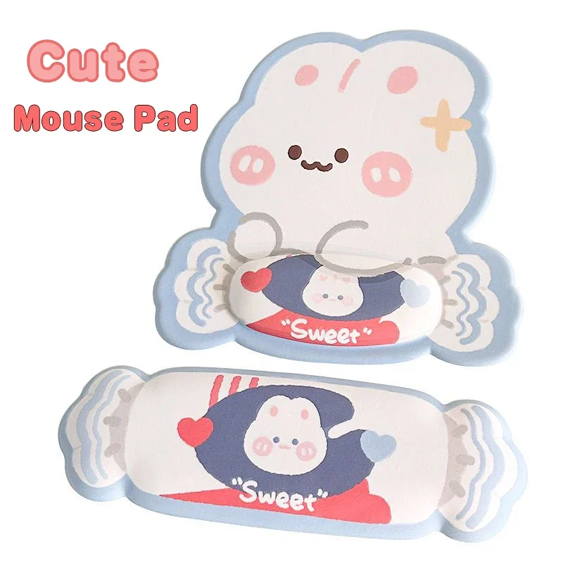 Cartoon Mouse Pad Cute cartoon Creative Mice Mat Comfortable Mouse Pad With Wrist Rest For Game Desk Kawaii Mouse Pad