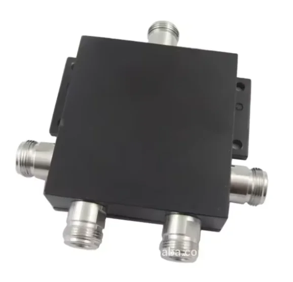 400-430MHz 4 Way 50W Rf Power Splitter Power Divider Vhf Uhf Low VSWR High Isolation With N Female for Radio Cummuncation