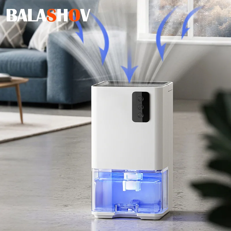 مزيل الرطوبة المحمول للمكتب المنزلي وRV يزيل قالب الرطوبة والرطوبة سهل الاستخدام وقابس الاتحاد الأوروبي/الولايات المتحدة الموفرة للطاقة #1