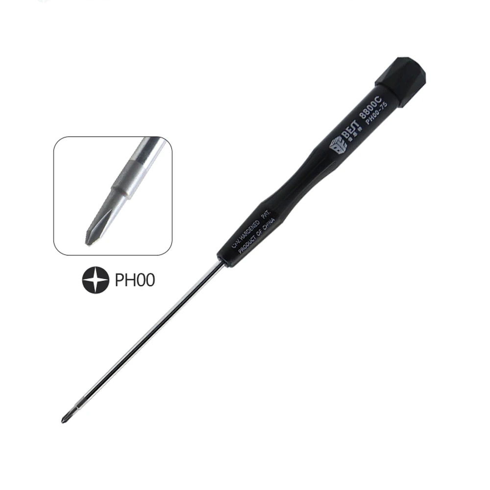 1 Stuk Magnetische Schroevendraaier PH0/PH00/PH000 1.5/2.0/2.5/3.0 Ingelaste voor Elektronica/iPhone/PC/Sieraden/Horloge/Oogvezel Reparatie