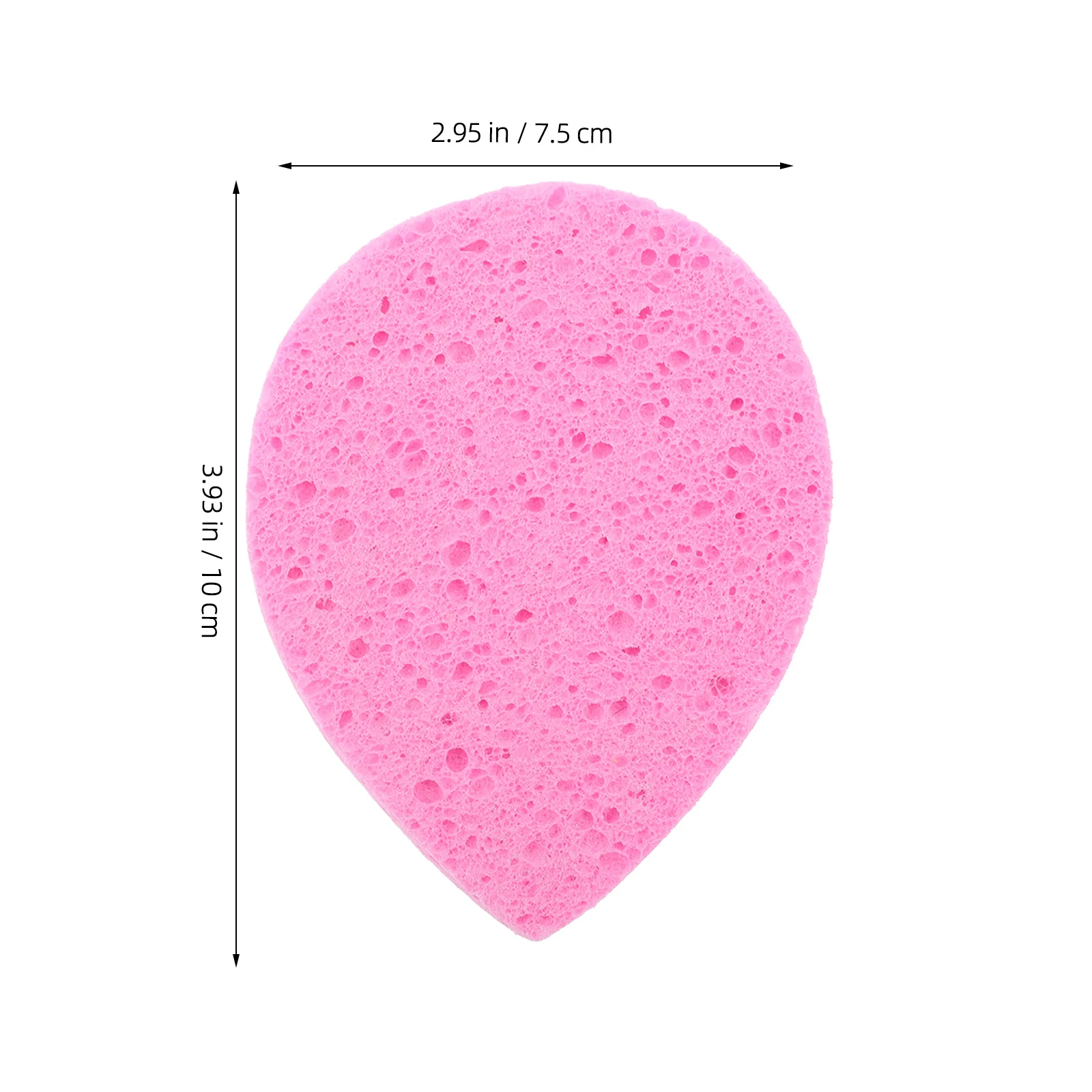 Esponjas exfoliantes compactas multiusos, depuradores faciales hidratantes para el cuidado de la piel, esponja exfoliante, 10 Uds.