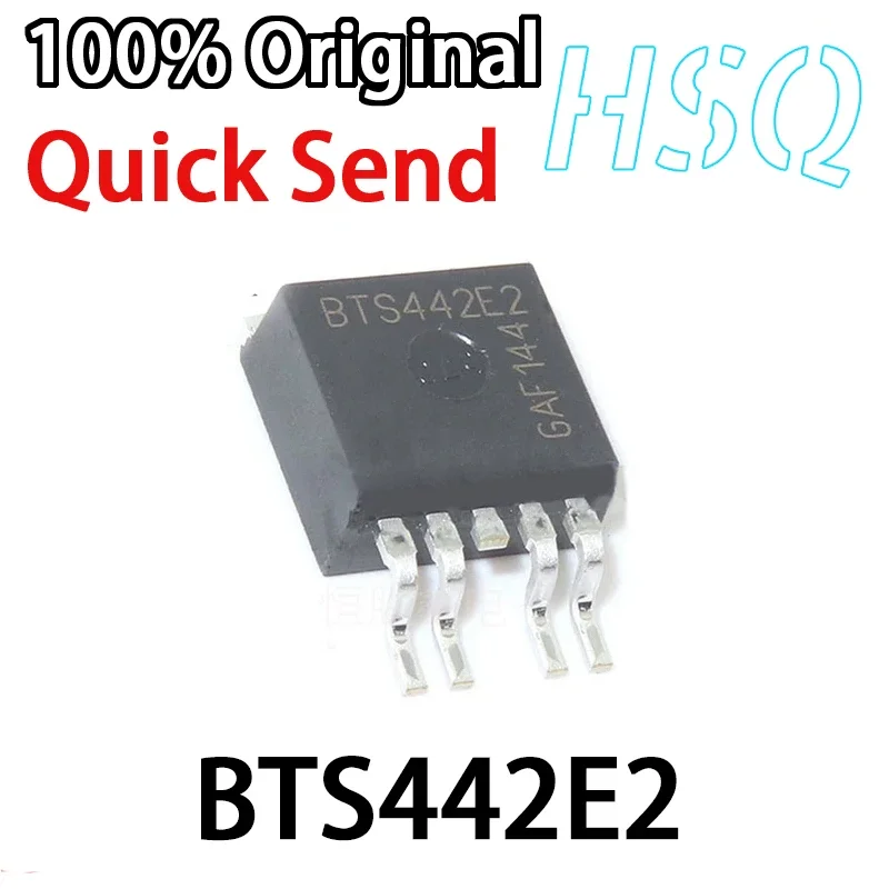 1PCS New original BTS442E2 BTS442 TO-263-5 vehicle PC version Vulnerable Bridge Driven Triode Chip