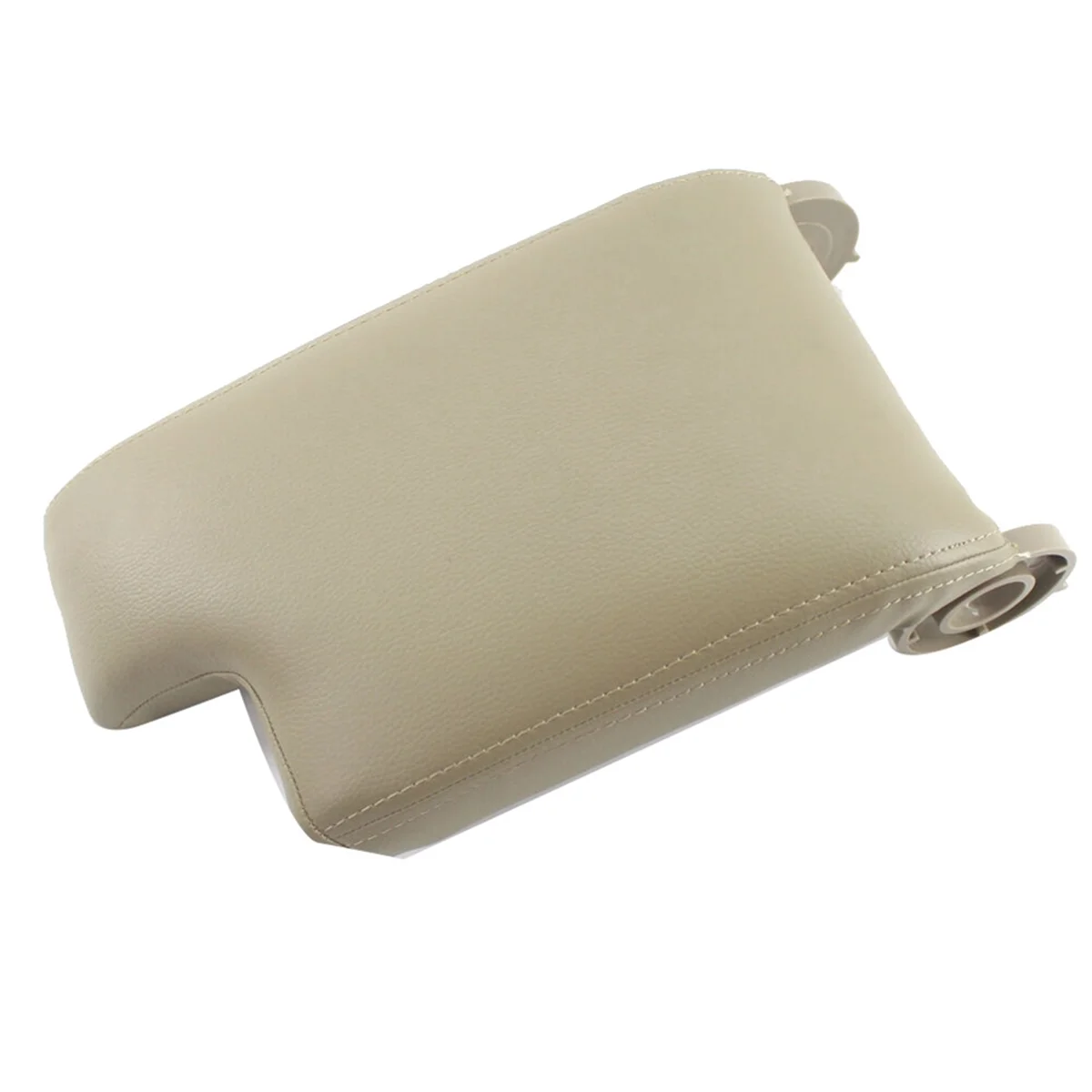 Complete Center Armrest Cover Console Lid Beige for BMW E46 98-06 Fiber Leather