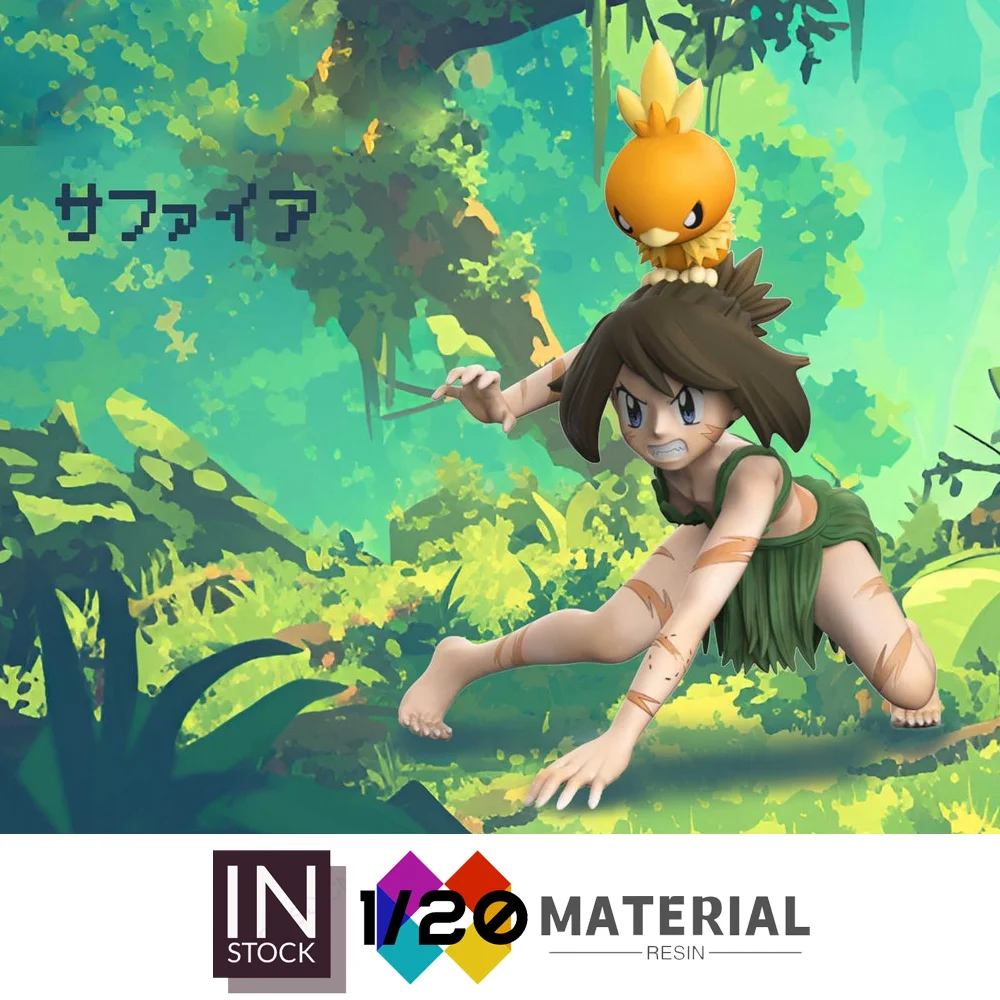 [Op voorraad] 1/20 harsschaalwereld [JB] - Saffier & Torchic [Split RE-MENT]