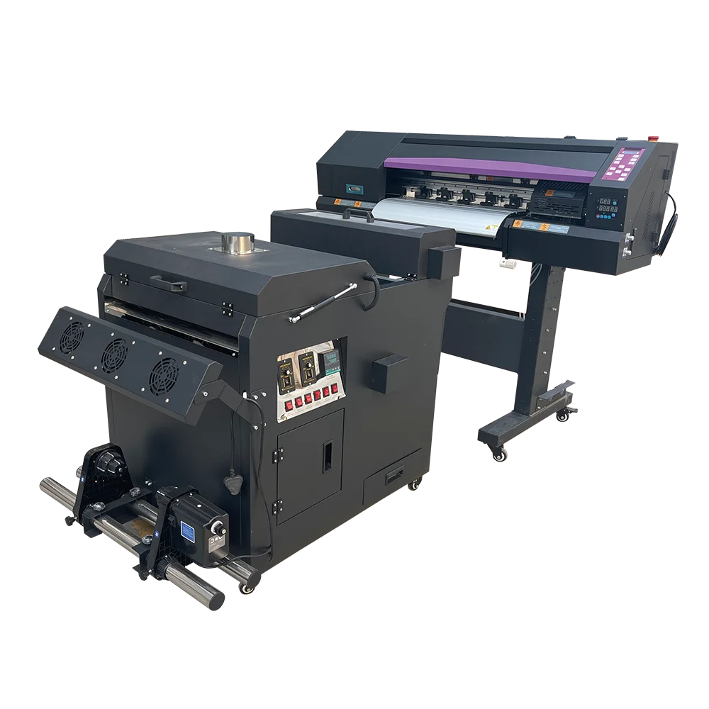 digital textile dual xp600 i3200 heads imprimeur 60cm dtf i3200 roll inkjet printers transfer