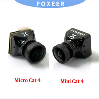 FPV Camera FOXEER Cat 4 Mini 1200TVL 1/3 CMOS Starlight Low Light for RC Drone 4:3/16:9 & PAL/NTSC Switchable 5-20V Wide Voltage