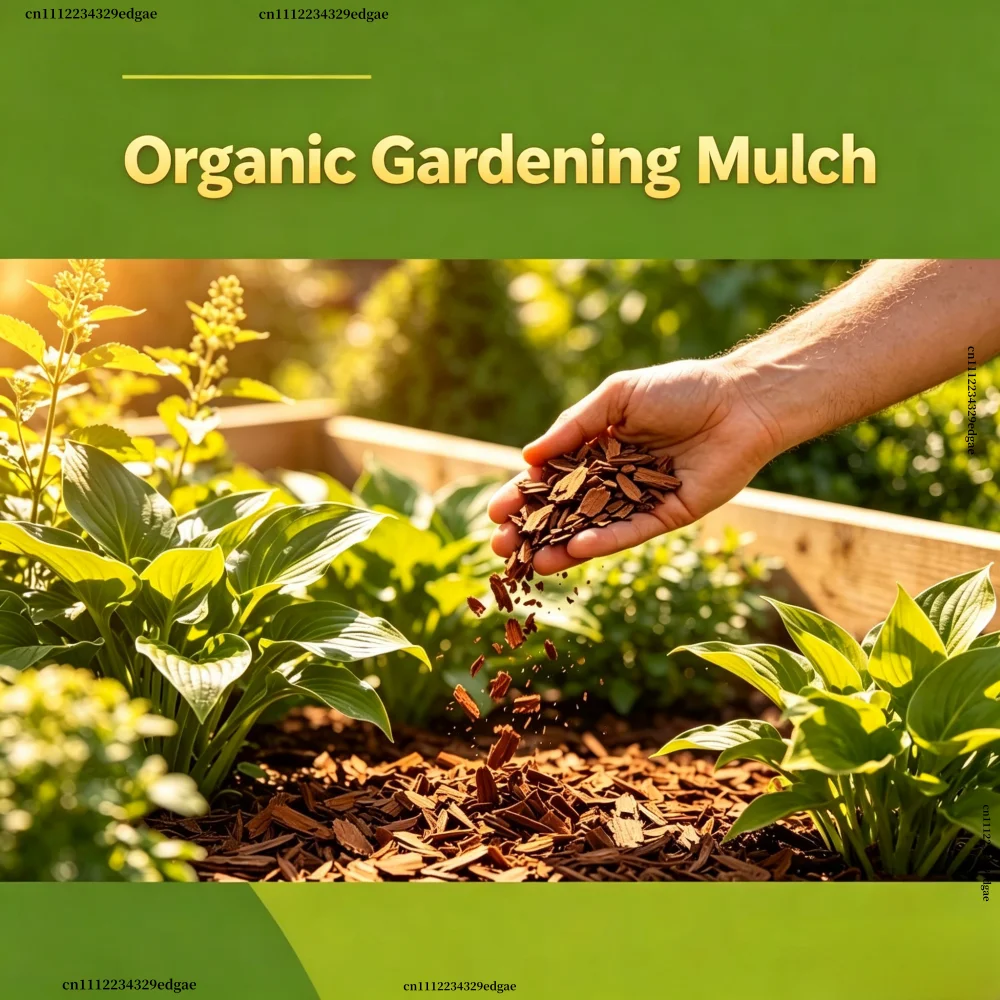 200g Organic Pine Nuggets Fermented Pine Bark Mulch For Orchid, Succulent, Bonsai, Blueberry & Garden Soil Amendment