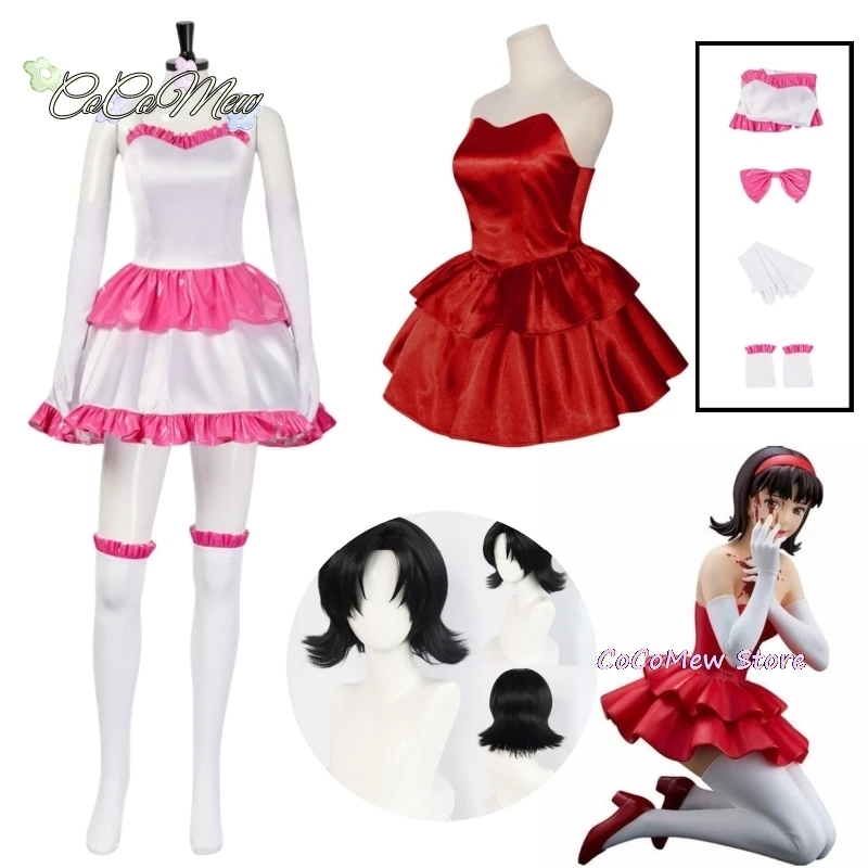 

Mima Cosplay Anime Perfect Blue Halloween Woman Costumes Red Dress Costume Men's Adult Disguise Women Cosplays Adults Women's