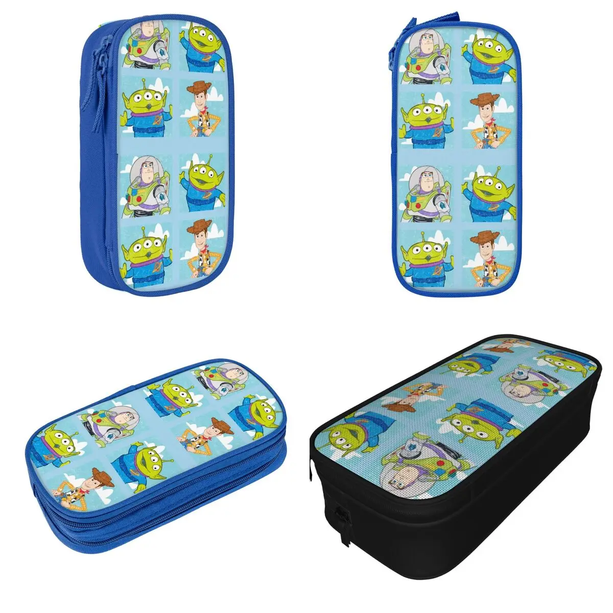 Imagem -02 - Toy Story Case Lápis Buzz Lightyear Woody Squeeze Aliens Lápis Caneta Titular Bolsas Material Escolar Papelaria Presentes