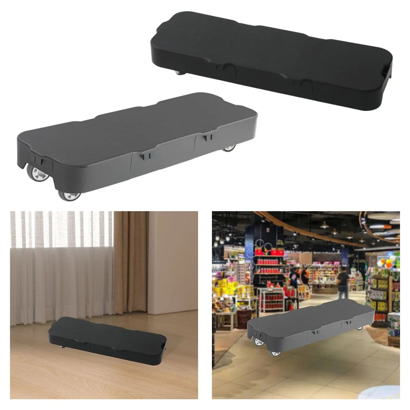 Furniture Mover Pallet Turnover Trolley for Indoor Outdoor Offices Shop