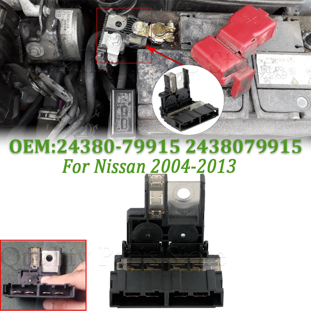 Nova bateria positiva fusível conector link 24380-79915 2438079915 para nissan sentra versa 350z 370z armada cubo GT-R quest