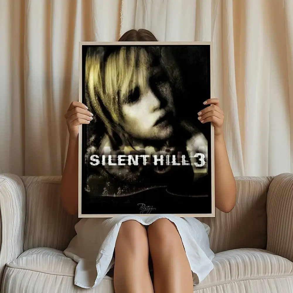Horror Games Silent Hill 1 2 3 4 Heather Classic Vintage Posters Whitepaper Prints Posters Artwork Kawaii Room Decor view 3