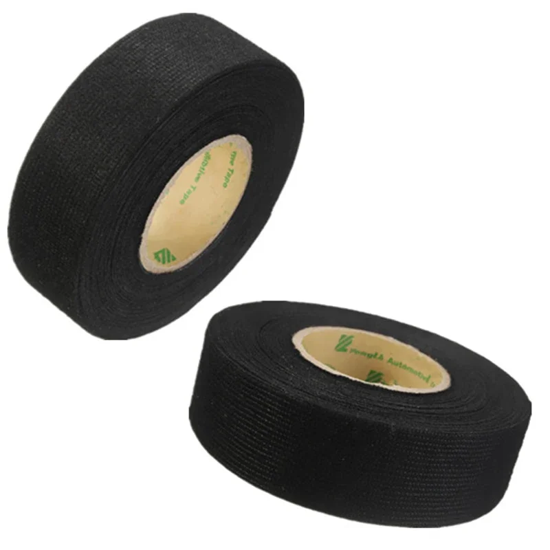 25MM*15M Auto Car Flannel Flannelette Adhesive Tape Wiring Harness Anti Rattle Self Adhesive Felt Tape Auto Repair Tools