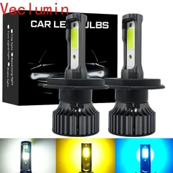 P1Car LED Headlight H4 H7 H1 H3 H8 H9 H11 HB3 HB4 9005 9006 30W  6500K Auto Headlamp Fog Light Bulbs White Ice Blue Yellow Color