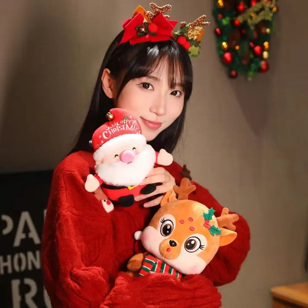 Plüsch Weihnachten Gefüllte Plüschtiere Schneemann Weihnachtsbaum Weihnachten Rentier Puppe Niedliche superweiche Weihnachtsmann Plüschpuppen