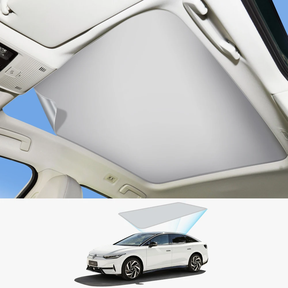 Compatible for Volkswagen ID7 sunroof sunshade insulation and insulation Volkswagen ID4 automotive parts ID3 suction sunshade ro