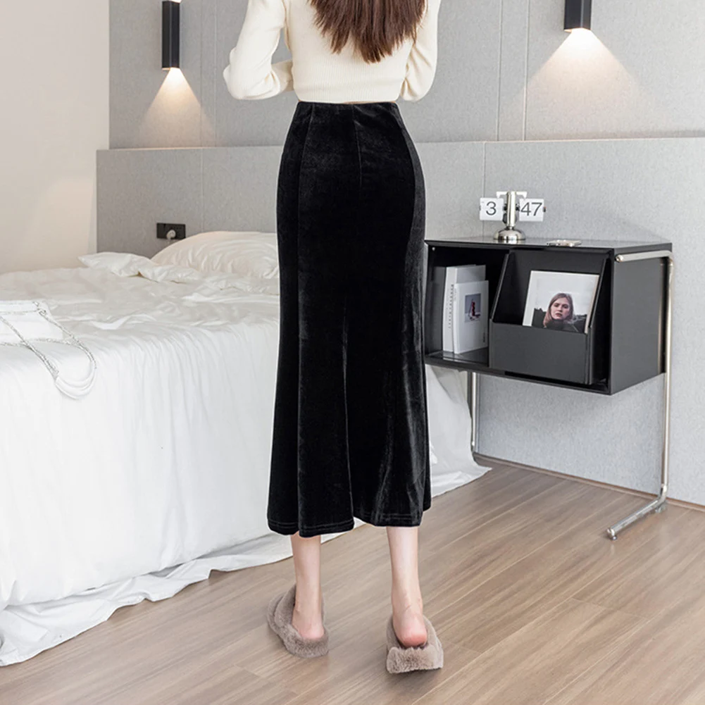 Herfstmode hoge taille rokken Boho gloednieuwe staat casual stijl heupbedekkend ontwerp matige elasticiteit