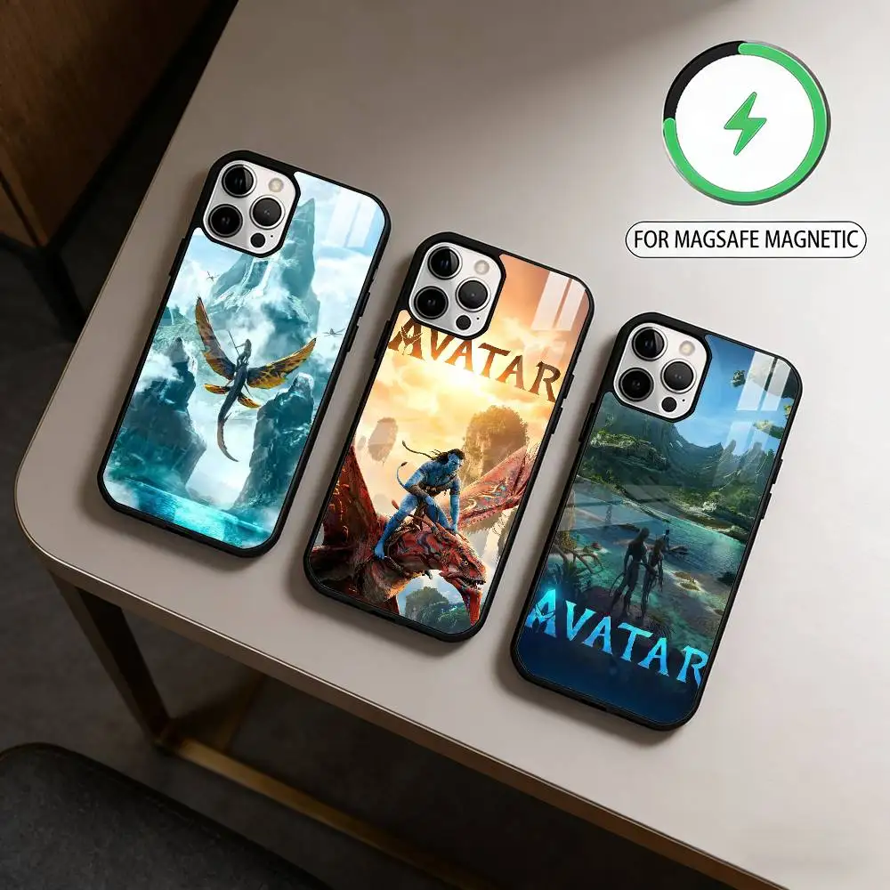 

Hot Movie A-Avatar Fire and Ash Magnetic For Magsafe Wireless Charging Phone Case For iPhone17,16,15,14,13,12,11 Plus,Pro Max