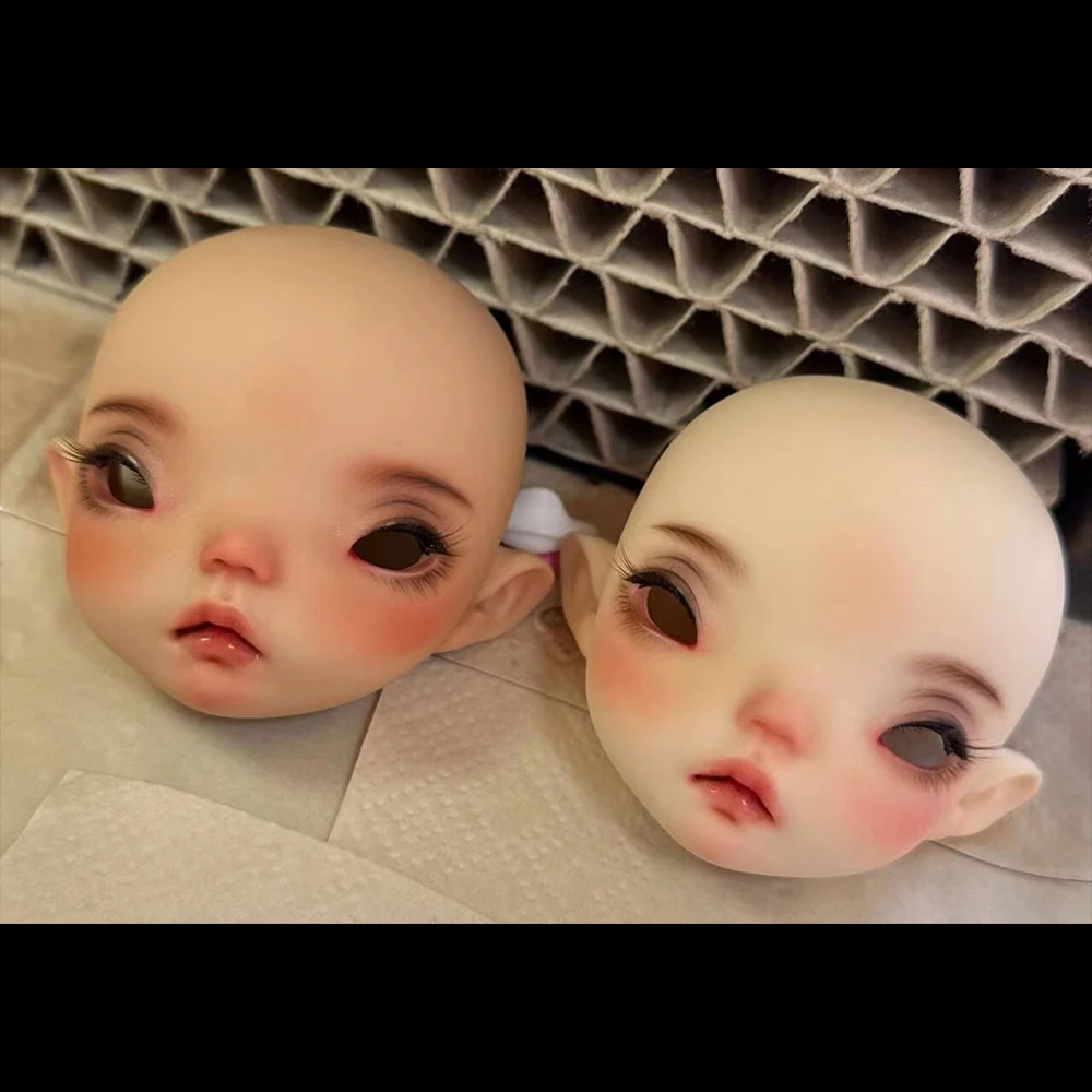 

New 1/6 BJD Doll Girl Makeup Head With Body Resin Material DIY Doll Cute Girl Doll Toys Gift