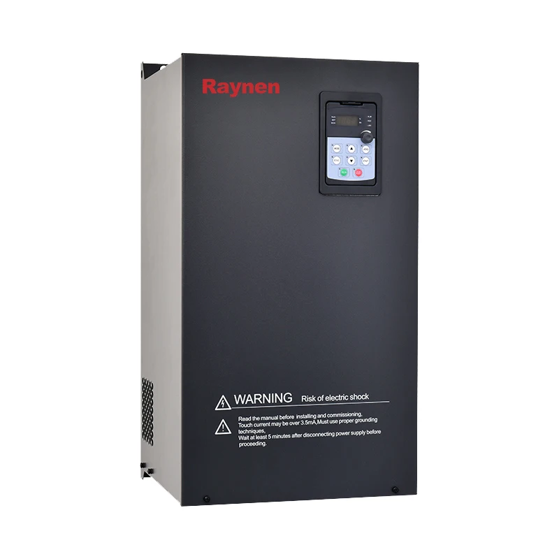 

RAYNEN Manufacture 0.75kw ~ 800kw 380v 50hz 60hz Variable Frequency Driver 75kw 3 Phase Ac Converter Frequency Vfd RVE21 Series
