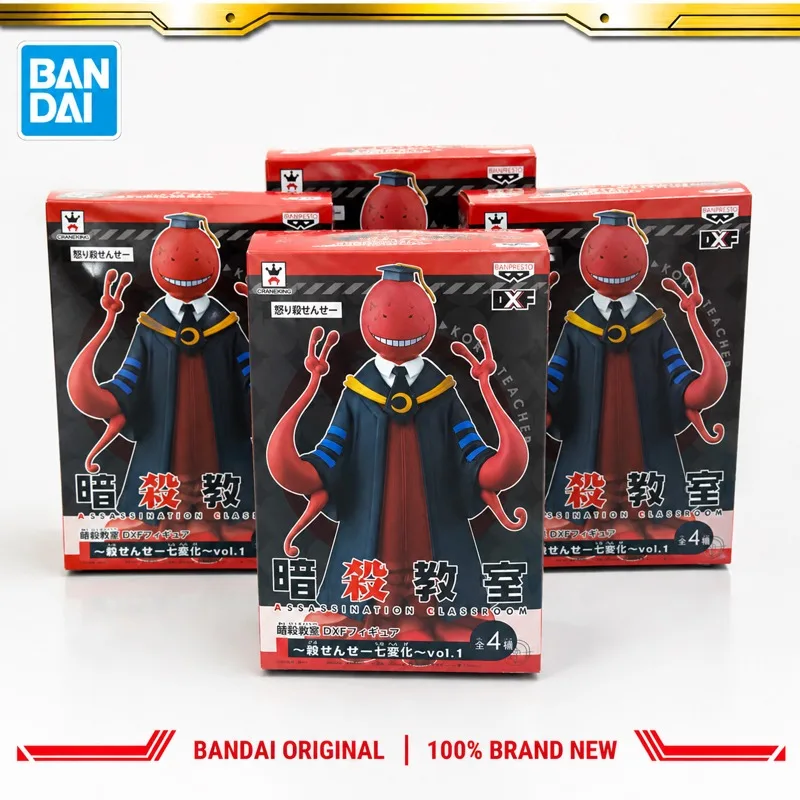 In Stock Bandai Original Banpresto Assassination Classroom Korosensei Action Figure Model Doll Brand New Boxed Anime Characters