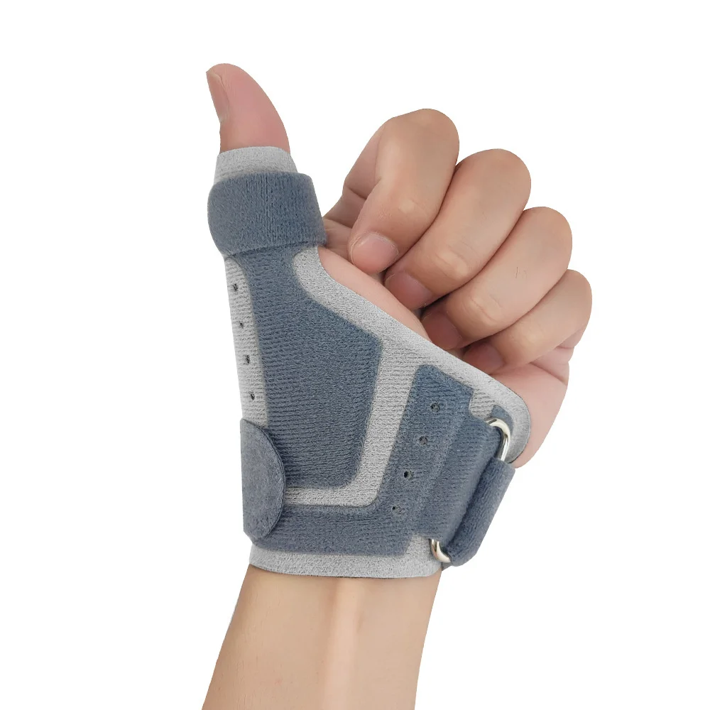 Férula de pulgar para hombres y mujeres, soporte para artritis tenosinovitis, gatillo de tendinitis, inmovilizador de pulgar, se adapta a izquierda y derecha